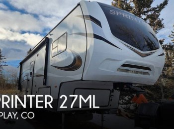 Used 2021 Keystone Sprinter 27ML available in Como, Colorado