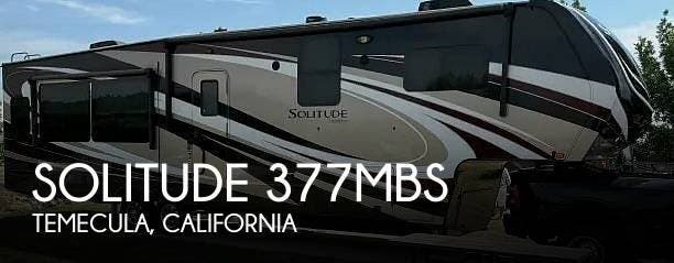 Used 2020 Grand Design Solitude 377MBS available in Temecula, California