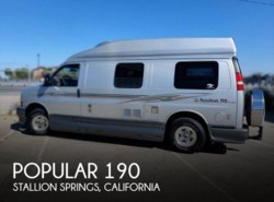 Used 2009 Roadtrek Popular 190 available in Stallion Springs, California