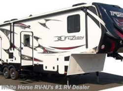 Used 2013 Keystone Fuzion 310 Double Slide w/ 10' Rear Garage available in Williamstown, New Jersey