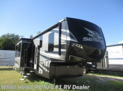 Used 2019 Jayco Seismic 4114 Triple Slide, 14' Rear Cargo Area available in Williamstown, New Jersey