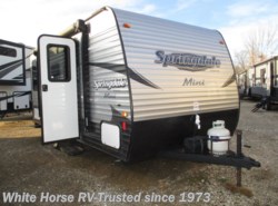 Used 2018 Keystone Springdale Summerland Mini 1750RD Front East-West Queen Bed, Rear U-Dinette available in Williamstown, New Jersey
