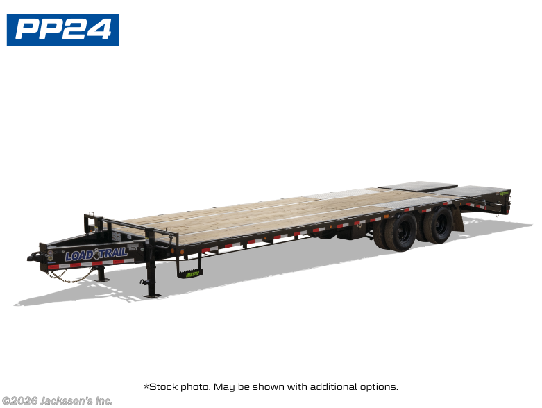 2026 Load Trail PP 102" x 25' Tandem Low-Pro Pintle Hook Trailer