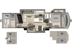 New 2026 Forest River Cedar Creek Cottage 40CBK available in Bunker Hill, Indiana