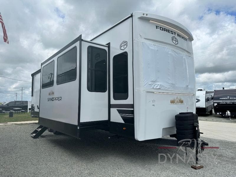 New 2026 Forest River Sandpiper Destination Trailers 389HBFL available in Bunker Hill, Indiana