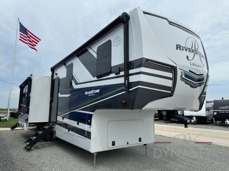 New 2026 Forest River RiverStone 44DBL available in Bunker Hill, Indiana