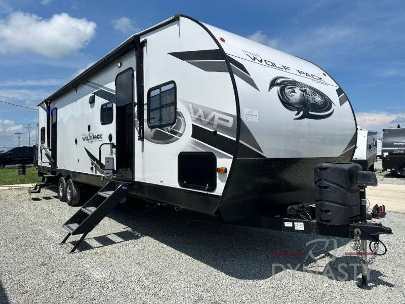 Used 2023 Forest River Cherokee Wolf Pack 25PACK12+ available in Bunker Hill, Indiana