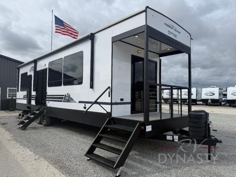 New 2025 Forest River Cedar Creek Cottage 40CFD available in Bunker Hill, Indiana