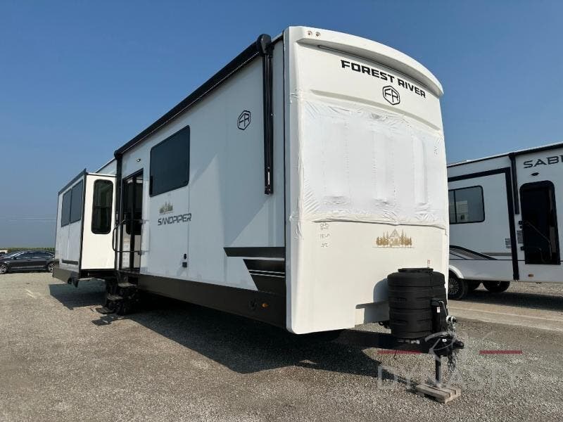 New 2026 Forest River Sandpiper Destination Trailers 396RKLR available in Bunker Hill, Indiana