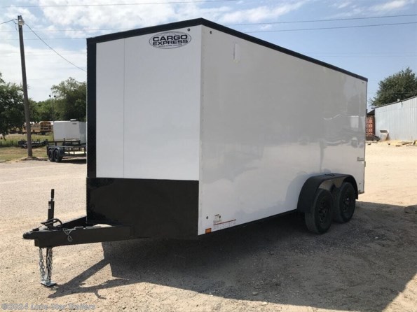 2024 Cargo Express XL | 7x16 |  SE Enclosed | 2-3.5k Aes | White BlkOut available in Lacy Lakeview, TX