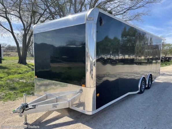 2022 Stealth | 8.5x20 | Enclosed | 2-3.5k Axles | Black | Ramp available in Lacy Lakeview, TX