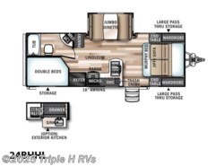 New 2019 Forest River Wildwood Heritage Glen Hyper-Lyte 24BHHL available in Haleyville, Alabama