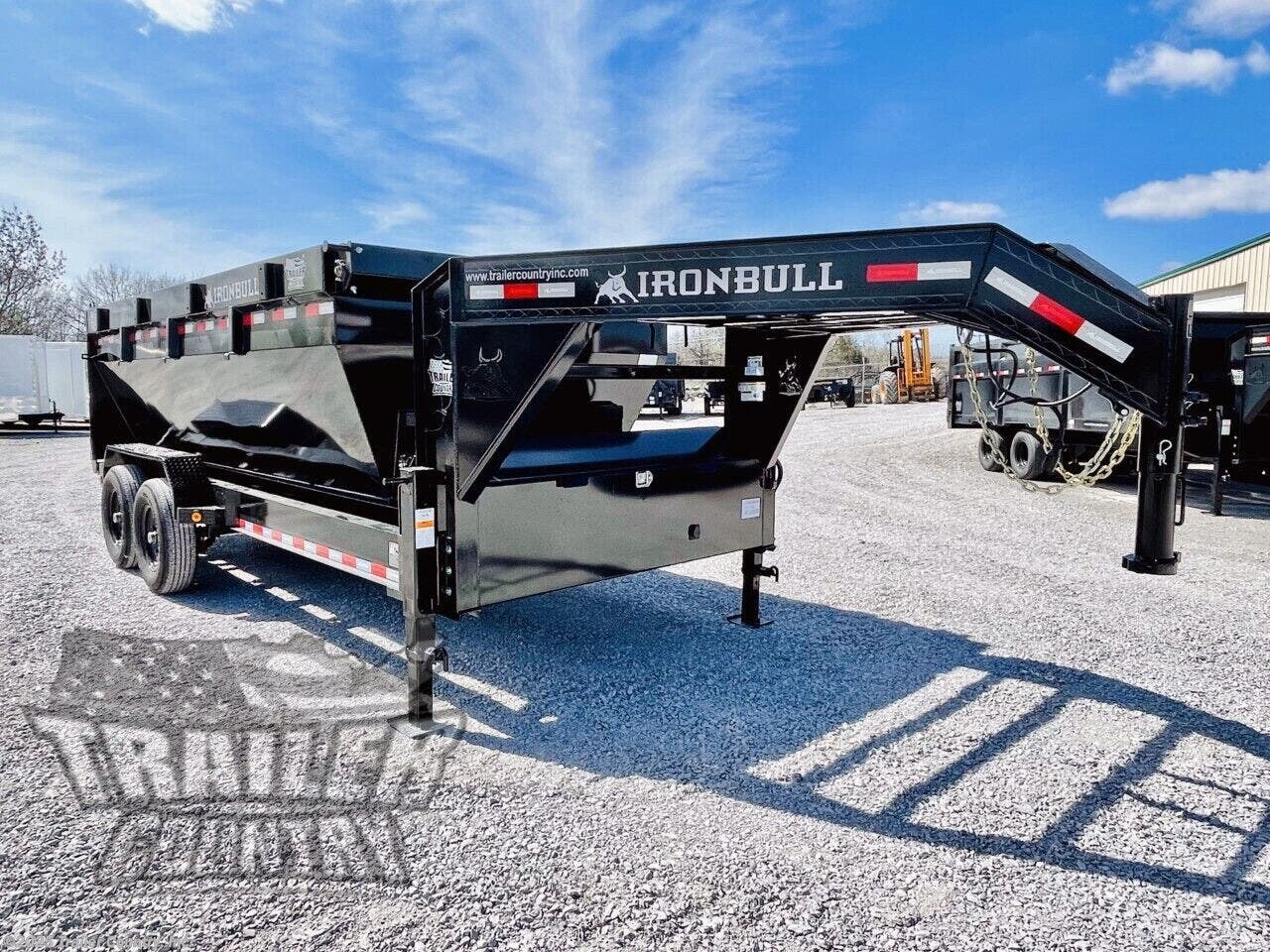 7x16 Dump Heavy Duty Trailer For Sale New IronBull TrailersUSA