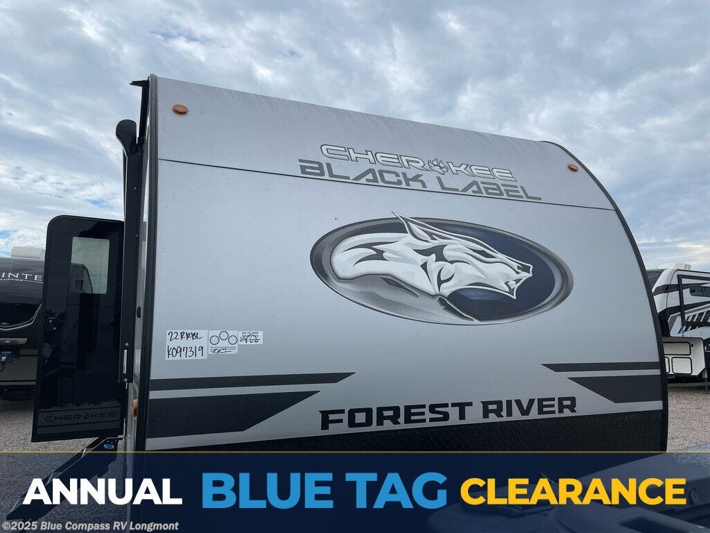 New 2026 Forest River Cherokee Grey Wolf Black Label 22RRBL available in Longmont, Colorado