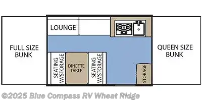 Used 2019 Coachmen Clipper Camping Trailers 107LS available in Wheat Ridge, Colorado