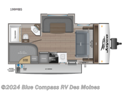 New 2024 Jayco Jay Feather Micro 199MBS available in Altoona, Iowa