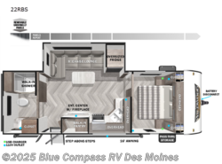 Used 2022 Forest River Wildwood 22RBS available in Altoona, Iowa