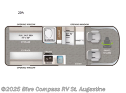 Used 2022 Thor Motor Coach Tellaro 20A available in St. Augustine, Florida