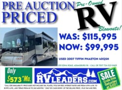 Used 2007 Tiffin Phaeton 40QSH available in Adamsburg, Pennsylvania