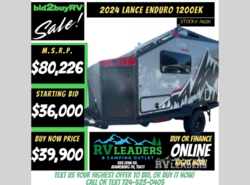 New 2024 Lance Enduro 1200EK available in Adamsburg, Pennsylvania