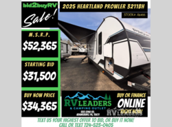 New 2025 Heartland Prowler 3211BH available in Adamsburg, Pennsylvania