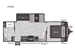 New 2026 Keystone Springdale Classic 244RBC available in Adamsburg, Pennsylvania