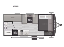 New 2026 Keystone Springdale Mini 1800BH available in Adamsburg, Pennsylvania