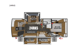 New 2026 Outdoors RV Timber Ridge Titanium Series 24RKS available in Adamsburg, Pennsylvania