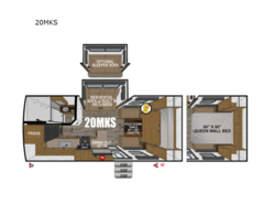 New 2026 Outdoors RV Back Country Series MTN TRX Titanium Series 20MKS available in Adamsburg, Pennsylvania