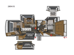 New 2026 Outdoors RV Blackstone Black Stone Titanium Series 280KVS available in Adamsburg, Pennsylvania