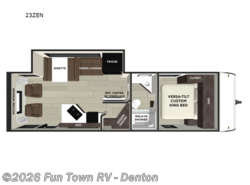 New 2026 Forest River Wildwood X-Lite 23ZEN available in Denton, Texas