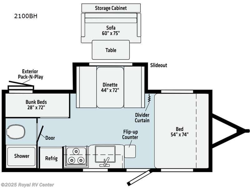 2021 Winnebago Micro Minnie 2100BH