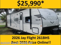 New 2026 Jayco Jay Flight SLX 261BHS available in Cross City, Florida