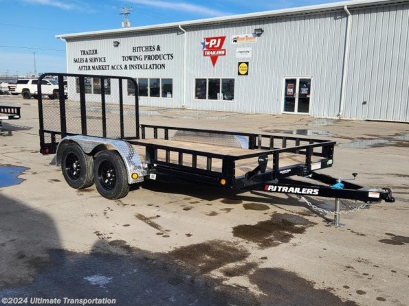 2024 PJ Trailers Utility 83"X14' Tandem  Trailer available in Fargo, ND