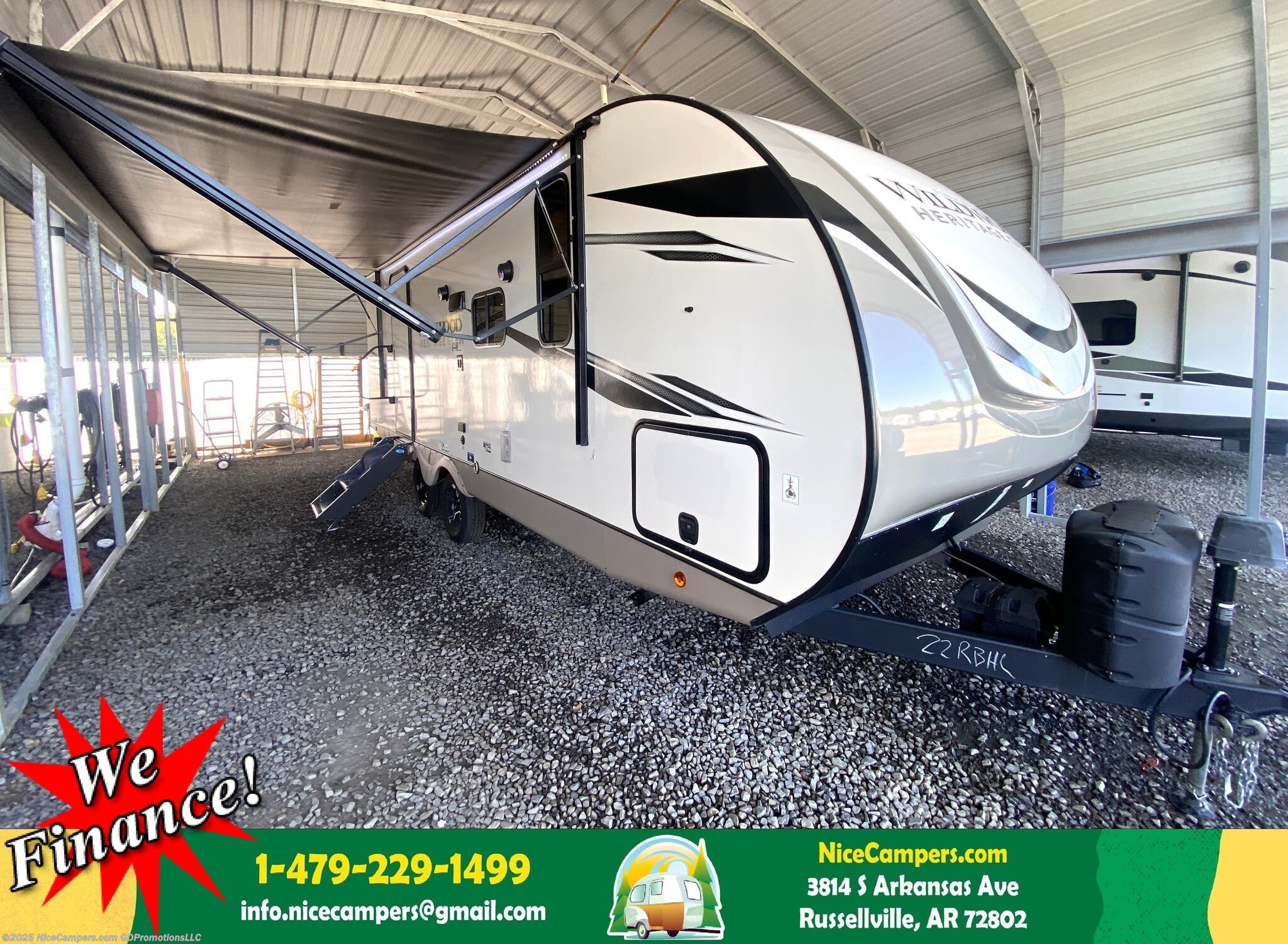 Used 2023 Forest River Wildwood Heritage Glen 22RBHL available in Russellville, Arkansas