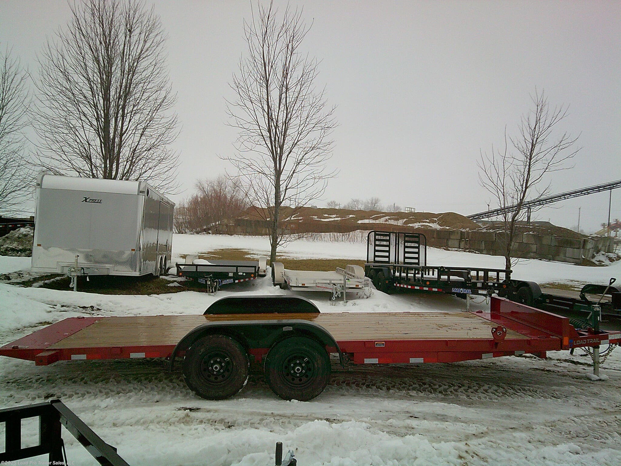 6x20 Tilt Deck Trailer For Sale New Load Trail 83 X 20 Tandem Axle