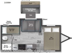 Used 2022 Winnebago Micro Minnie 2100BH available in Lagrange, Georgia