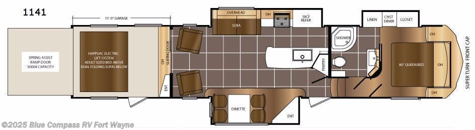 Used 2018 Prime Time Spartan 1141 available in Columbia City, Indiana