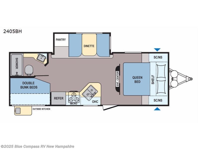 Used 2017 Coleman Coleman Light Lantern 2405bh available in Epsom, New Hampshire