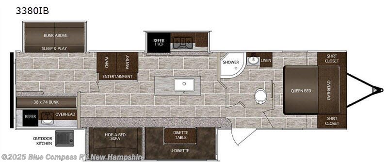 Used 2018 Forest River LaCrosse 3380 available in Epsom, New Hampshire