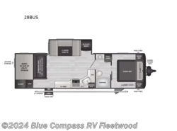 New 2024 Keystone Hideout 28BUS available in Fleetwood, Pennsylvania