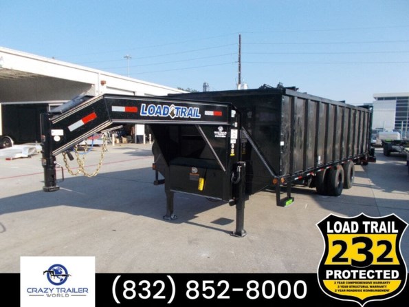 2024 Load Trail GX 102X22 Gooseneck Deckover Dump Trailer 24K GVWR available in Whitesboro, TX