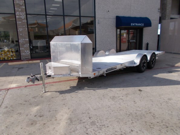 2025 Aluma 8220H-LP-TILT 20' Aluminum Tilt Car Hauler Trailer available in Houston, TX