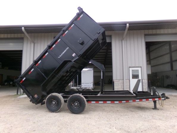 2024 DP Platinum Star 83X14x4 Heavy Duty High Side Dump Trailer 14K GVWR available in Greenville, TX
