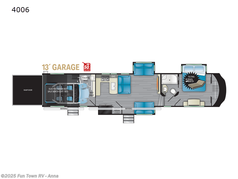 Used 2022 Heartland Cyclone 4006 available in Anna, Illinois