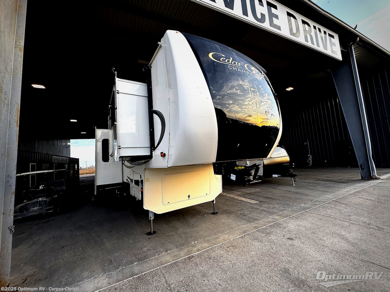 Used 2021 Forest River Cedar Creek Champagne Edition 38EFK available in Robstown, Texas