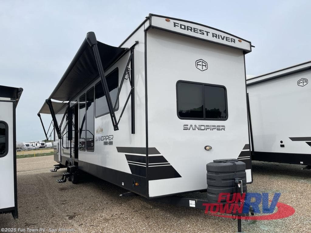 New 2025 Forest River Sandpiper Destination Trailers 421FKL available in Cibolo, Texas
