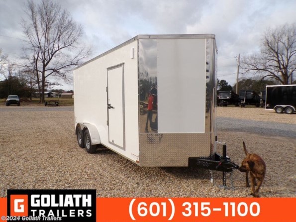 2024 Anvil 7X16 Extra Tall Enclosed Cargo Trailer Pro Series available in Hattiesburg, MS