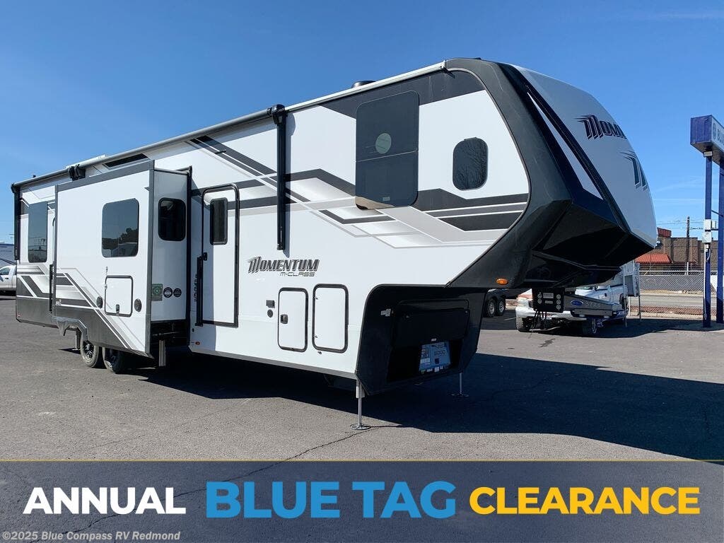 New 2025 Grand Design Momentum M-Class 344M available in Redmond, Oregon