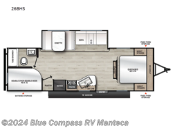 New 2024 Forest River Aurora Light 26BHS available in Manteca, California